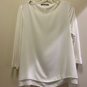 EUC Luisa Cerano Layered Look blouse Size 10
